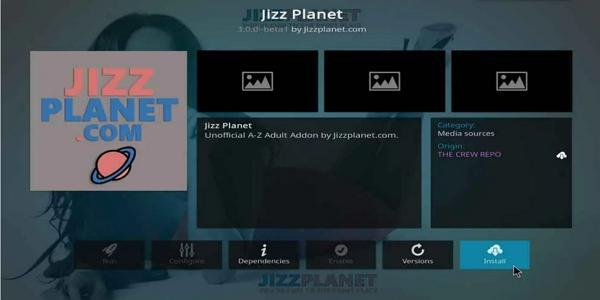 Jizz Planet Kodi Addon