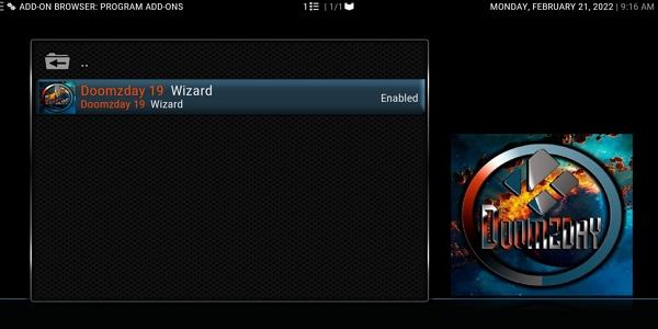 Doomzday BK19 Kodi Build
