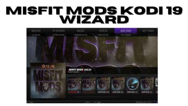 MisFit Mods Kodi 19 Wizard