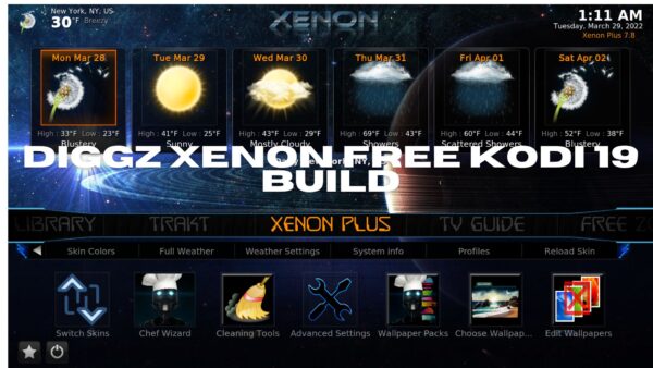 How To Install Diggz Xenon Free Kodi 19 Build