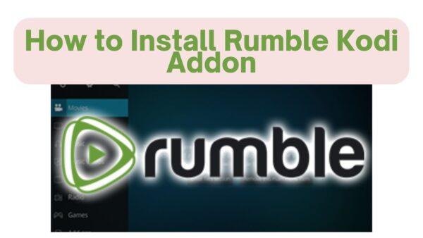 Rumble Kodi Addon