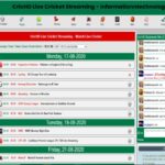 CricHDLive cricket Streaming