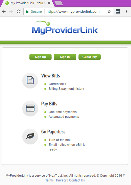 Myproviderlink.com