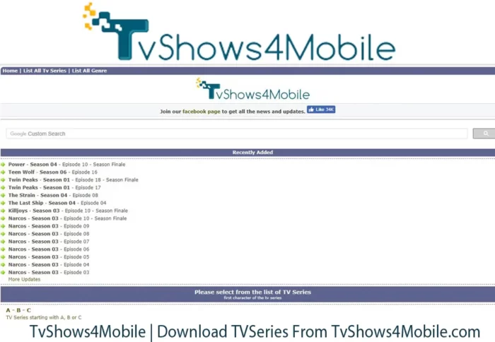 Tvseries4mobile