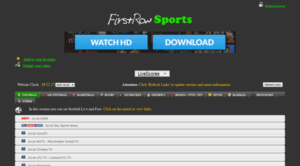 Watch FirstRowSports on Firestick