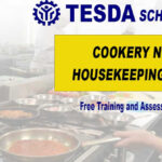 TESDA Cookery NC II and Housekeeping NC II Scholarship