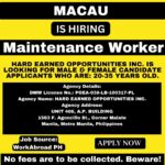 Hiring Maintenance Worker in Poland