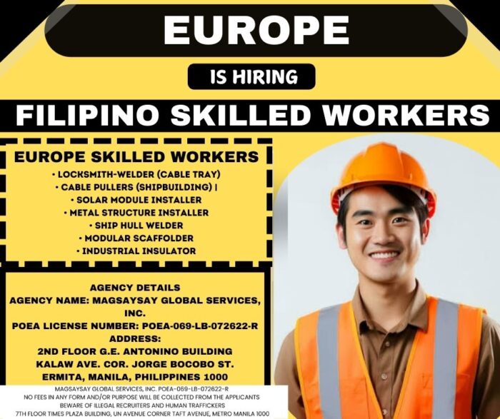 Skilled Workers Wanted in Europe