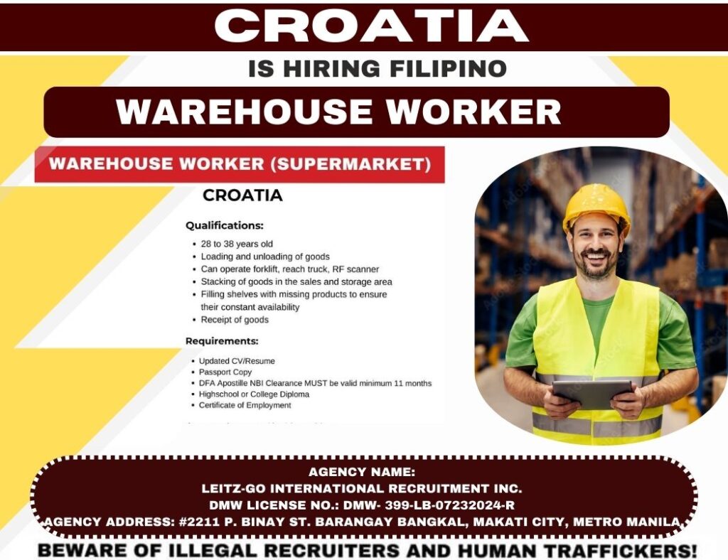 Warehouse Workers in Croatia